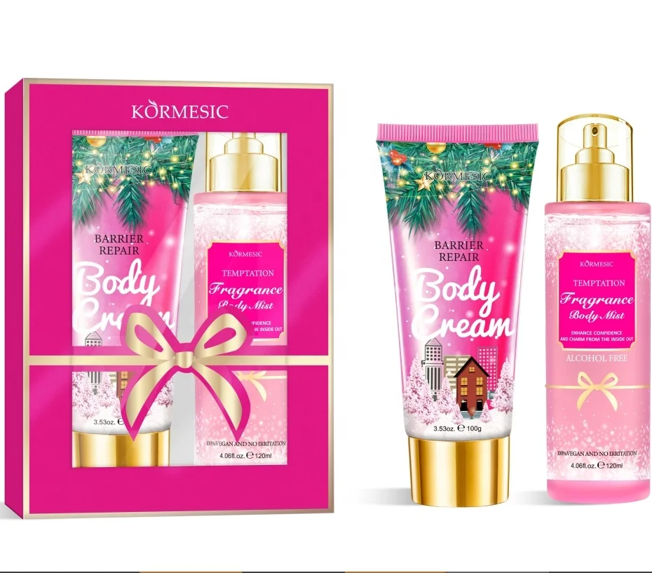 KORMESIC OEM Private Label New Design Perfume Body Spray Perfume Body Lotion Body Set Perfume