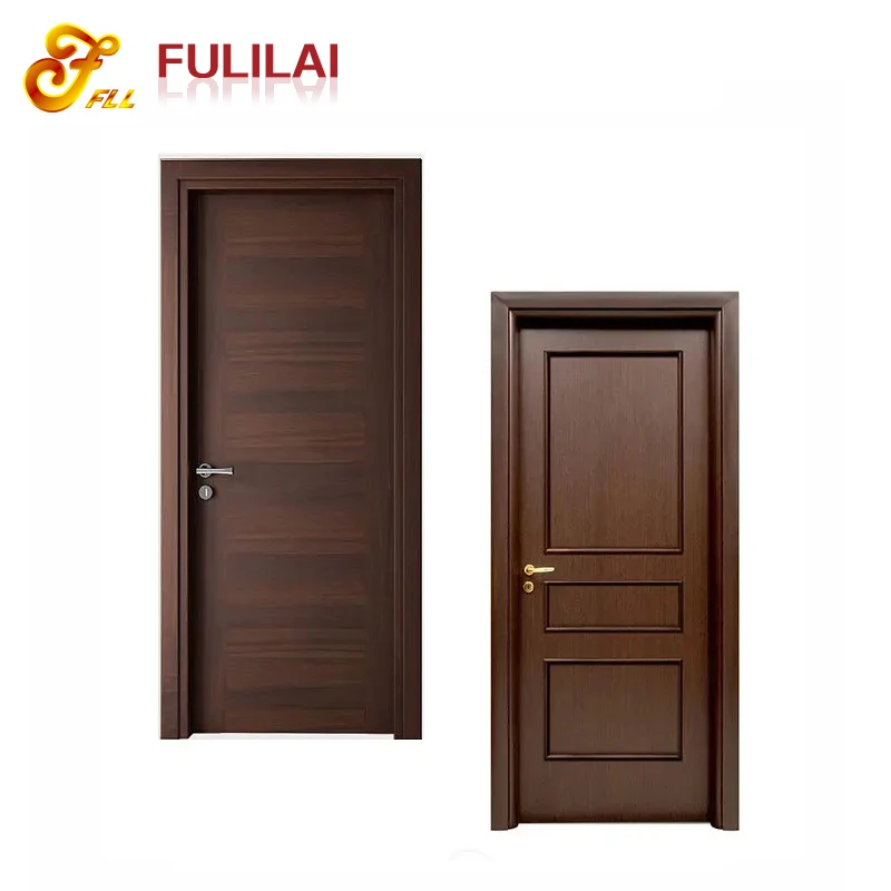 China hotel project manufacturer custom door sets interior fire rated doors hotel internal fire doors