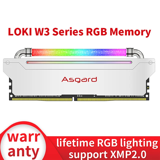  Оперативная Память ddr4 rgb 3600 МГц оригинальные чипы RGB 16 Гб (8gbx2) W3 серии для настольного ПК