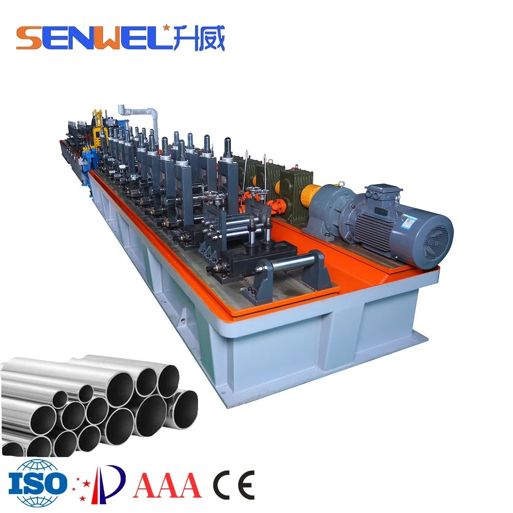 SENWEL Stainless/galvanized Steel Square Pipe Making Machine Tube Mill