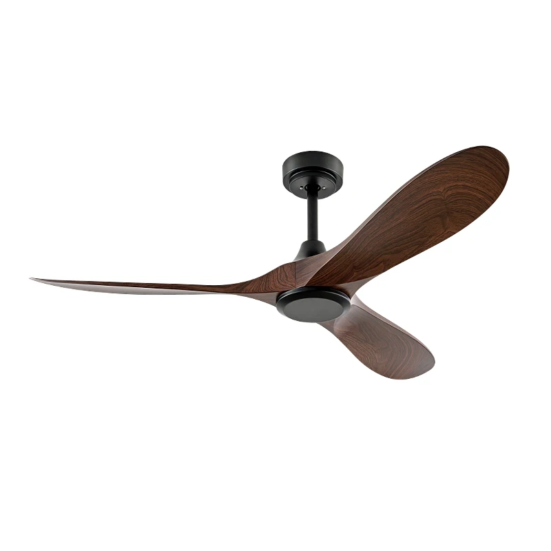 Powerful Silent DC Motor Modern 70 Inch Three Blades Ceiling Fan with Remote Control Thick ABS Blades Simple Large Ceiling Fan