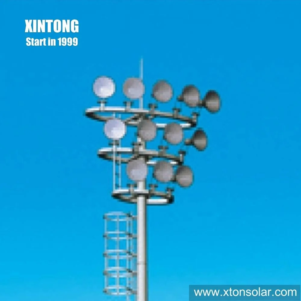 Factory price  high mast stadium street lamp lighting pole