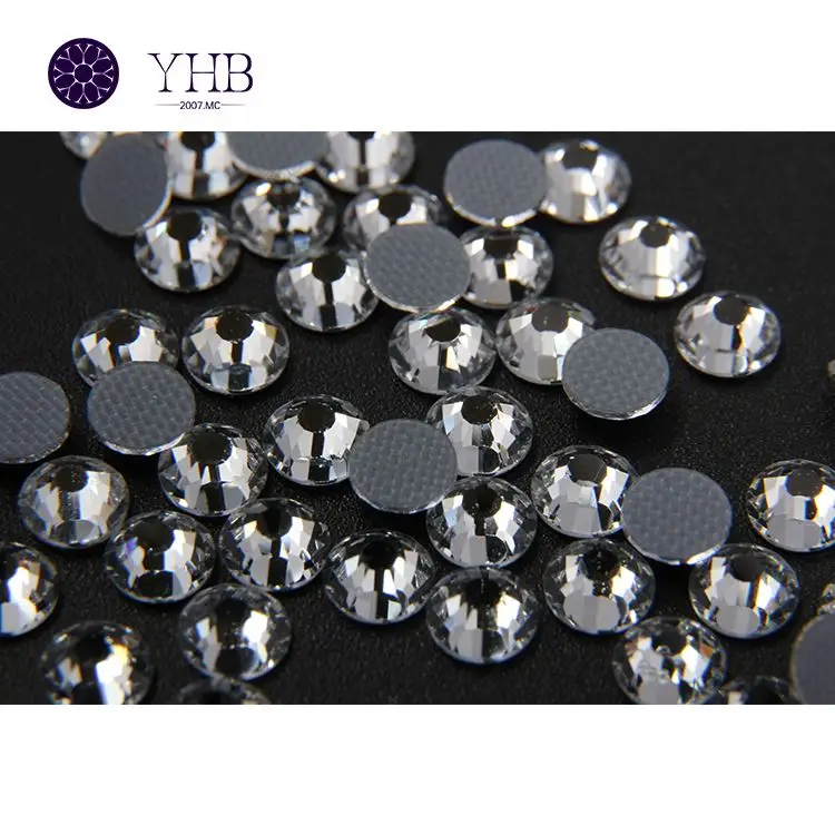 Crystal Stones Bulk Decorative Stone Hot Fix Solid And Stable Mobile Phone Shell Glass Rhinestones