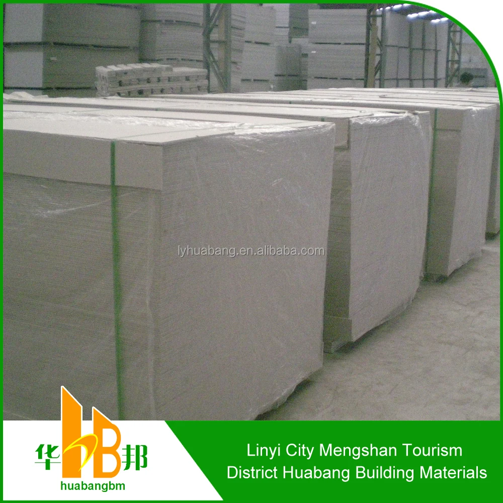 2020 Standard Size Seamlessly Fireproof Drywall Sheetrock Gypsum Board