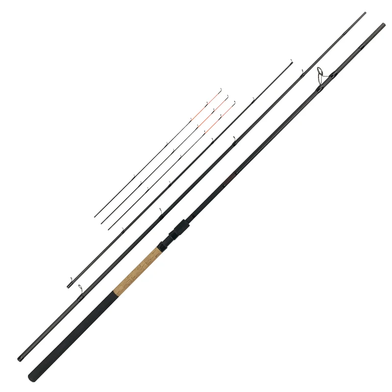 Quality 30T Carbon Sea Fishing Fast Action Long Cast Europe Area 3.9m Feeder Rod With Fuji Reel Seat