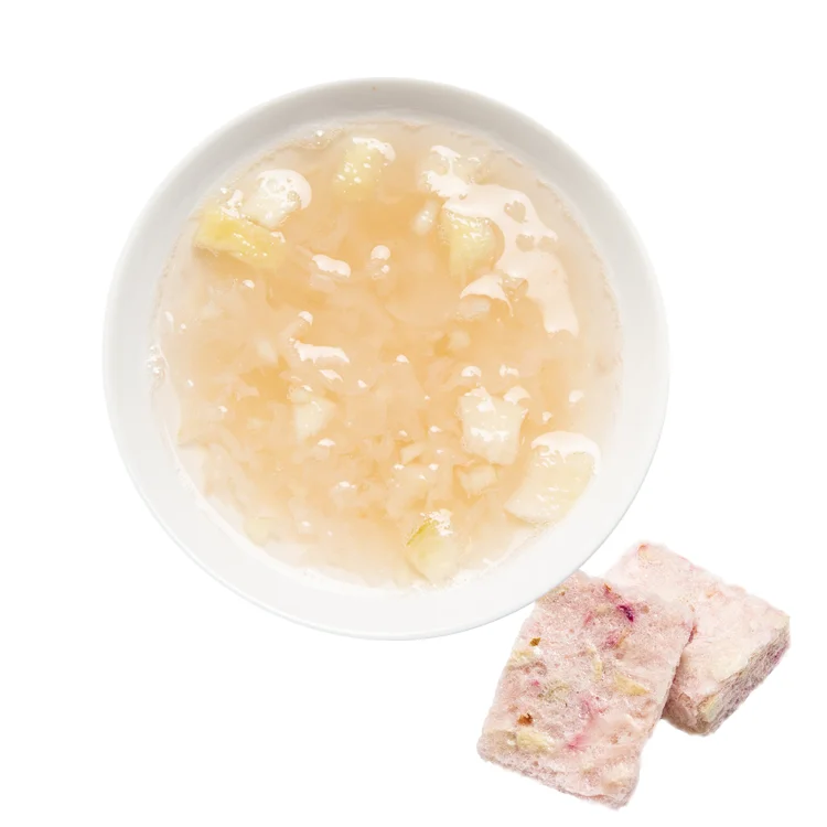 No Boil Silver Fungus Instant Soup Freeze Dried Silver Fungus Soup