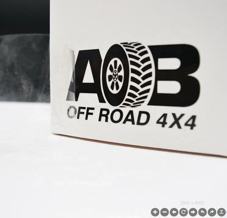 Custom Printed 3D black sticker Transfer Permanent Adhesive Metal Brand Logo Label