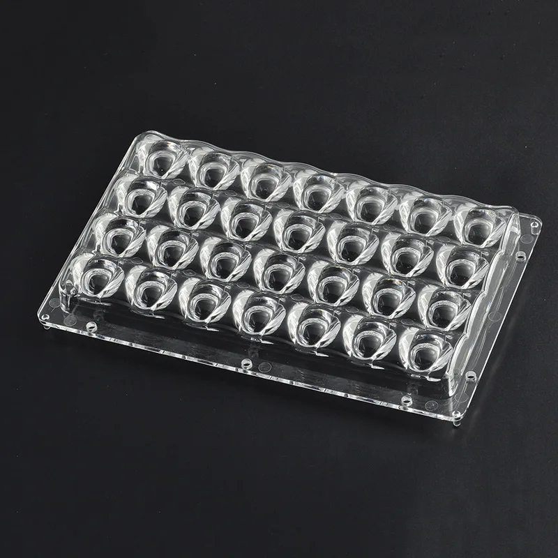 polycarbonate plastic raw material for bi led laser projector lens waterproof bi-led lens cree led lens