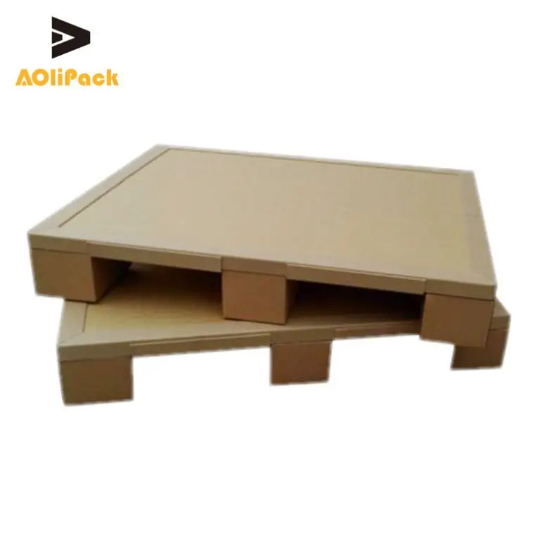 Recyclable Brand New Molded Paper Pallets For Van Loading