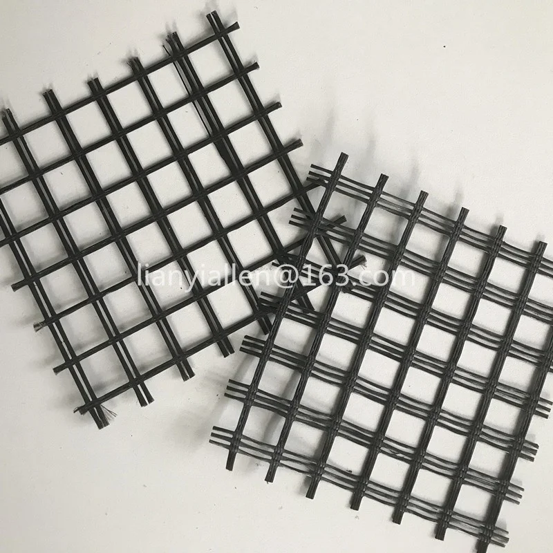 50/50kn 100/100kn glassfiber geogrid for asphalt reinforcement fiberglass geogrid prices