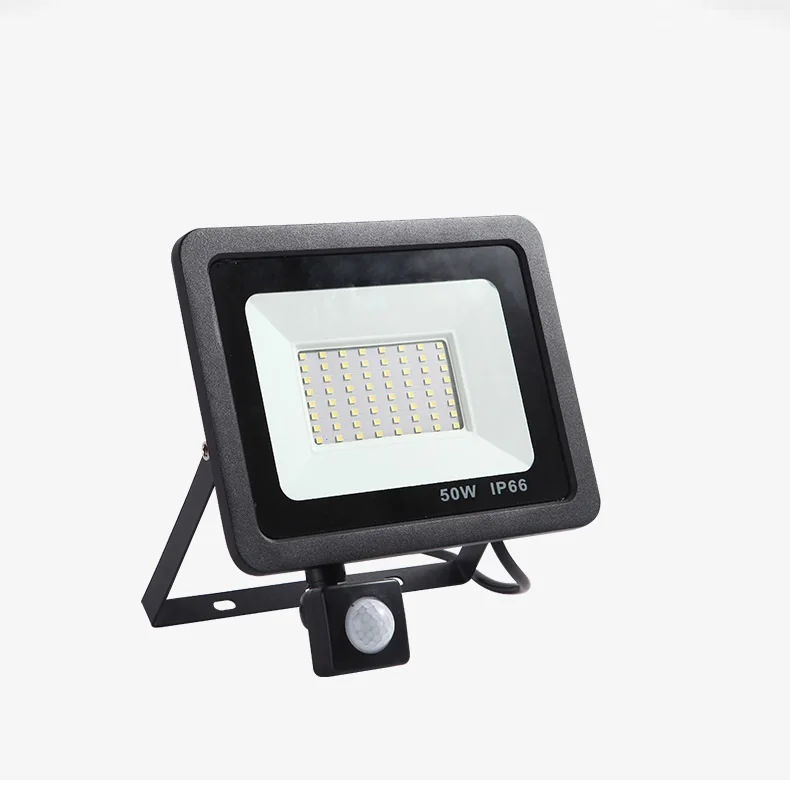 PIR sensor High costs effective Human Body Sensor10W20W30W50W Waterproof Radar Detection sensor LED flood light