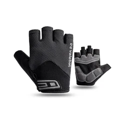 Youth Horse Riding Gloves Half Finger Horse Deerskin Leather Gloves Riding Gloves Horse