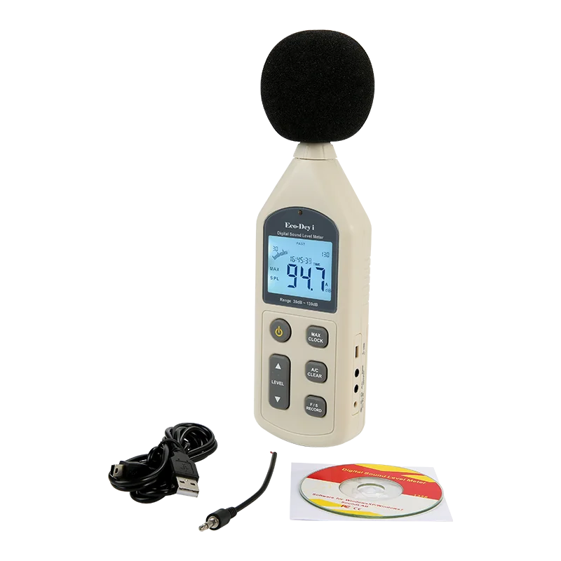 Noise Class Digital With 1 Decibel Db Printer Integrating Calibrator Data Measurement Tes Water 2 For Optimus Sound Level Meter