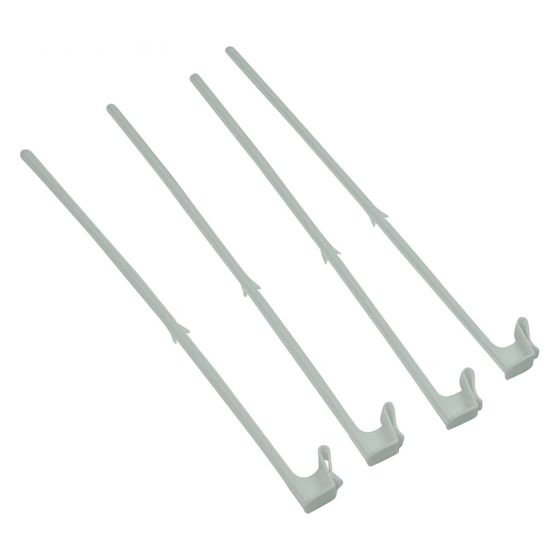 100pcs/lot 43cm Clip-on Hand Waving Flagpole Plastic Polyester Truck Window Car Flag Pole
