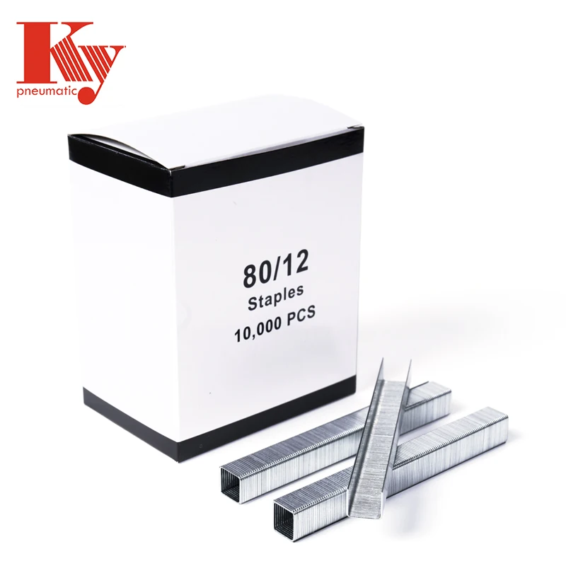 21GA Galvanized 80 Series Staples Golden Nail Grapas 8004 8006 8008 8010 8012 8014 8016 For Furniture