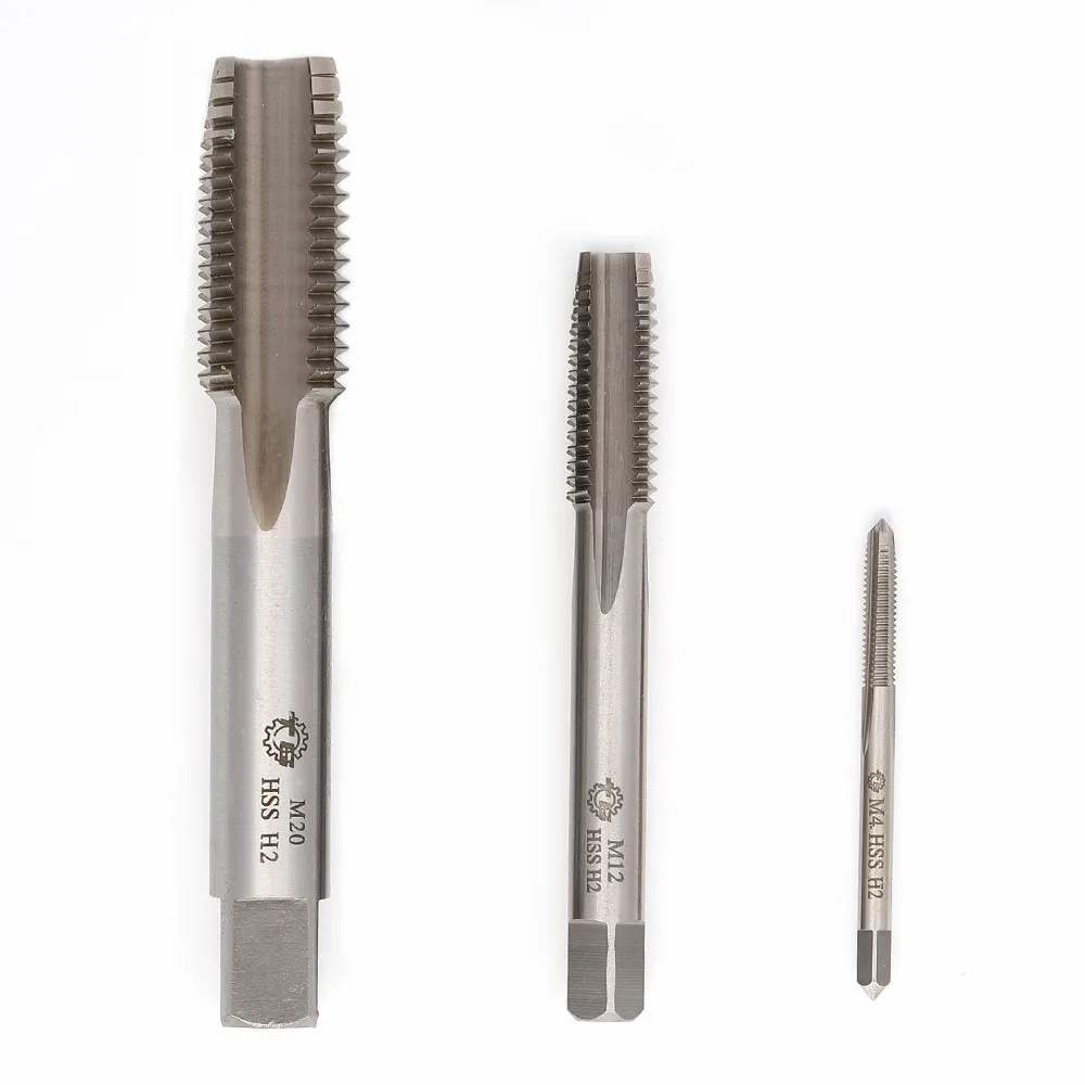 High Speed Steel Machine Tap GB/T3464.1 Metric Material HSS M12 threaded taps