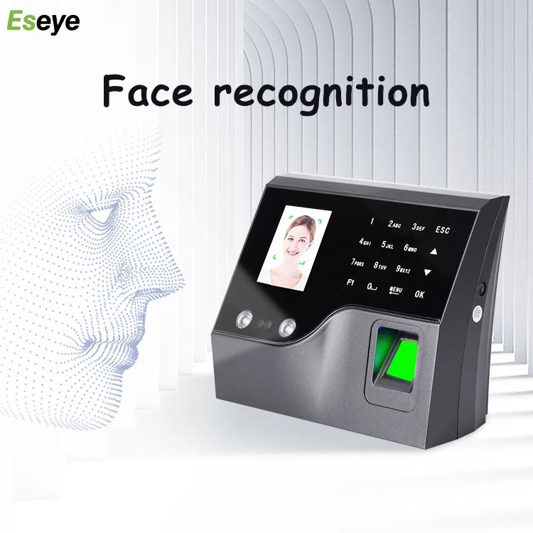 Eseye WIFI 4G Fingerprint Attendance Machine Web Time Clock in out Machine for Employees TCP USB Communication ID Card Product