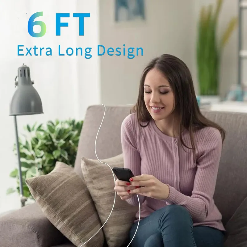 18WPD Super Fast Charging USB  Type-C To Light-ning Cable  2.4A Charging Data cable   For iPad iPhone 8XS XR 11 12 13 Pro Max 14