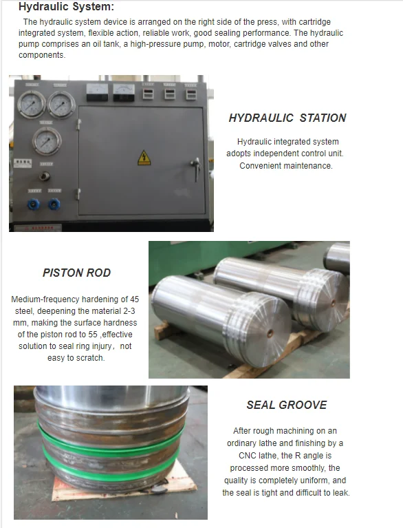 Deep drawing hydraulic press for Stainless steel sink  aluminum pot making machine