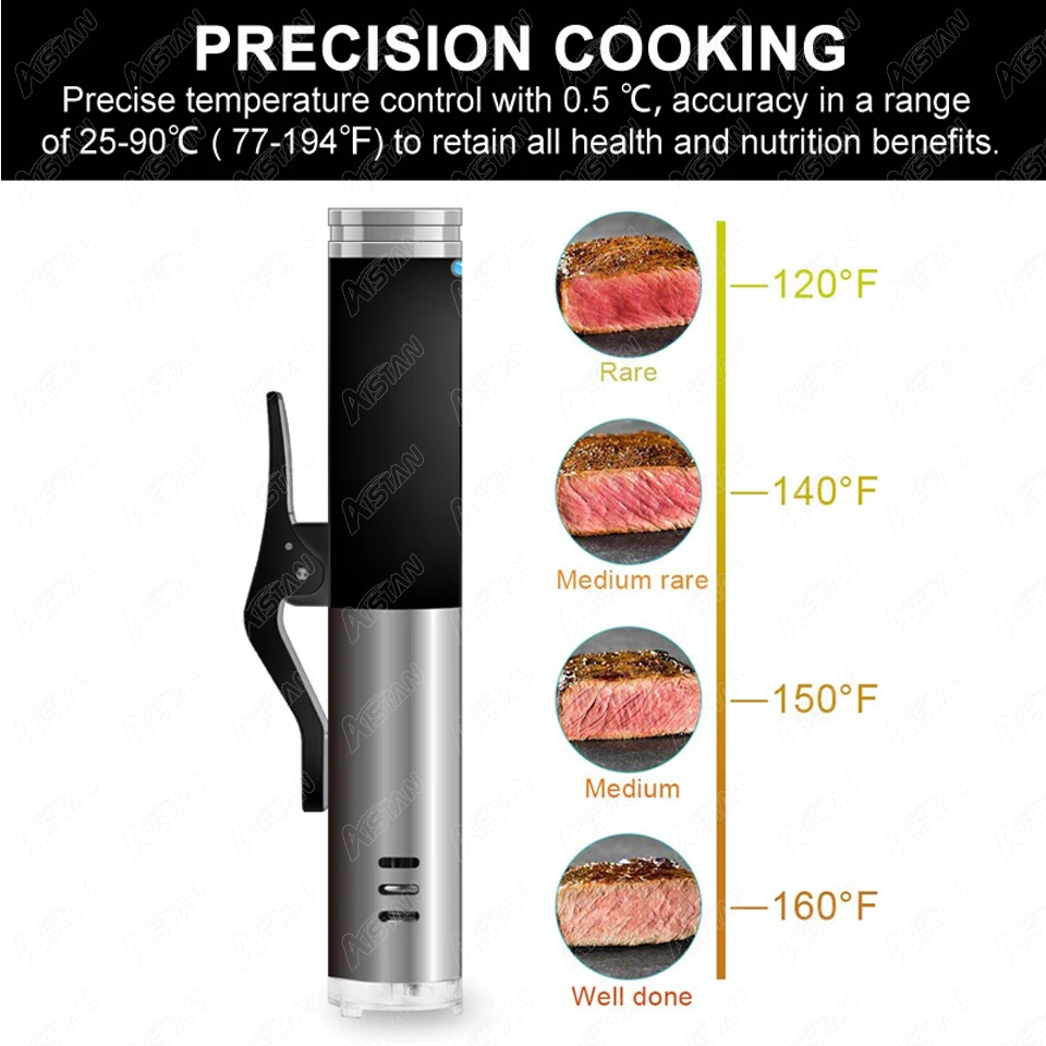  SA15 Sous Vide кухонная вакуумная машина для приготовления пищи погружной циркулятор медленная