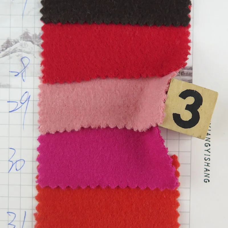 Factory direct sales dragon and phoenix cloth Woolen spun sharp wool autumn winter coat single-sided cloth