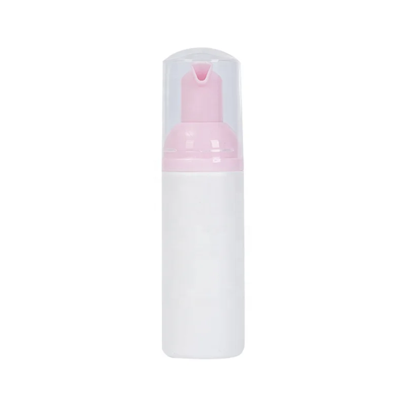 customized color logo plastic foam pump 50ml cosmetic foam pump bottle