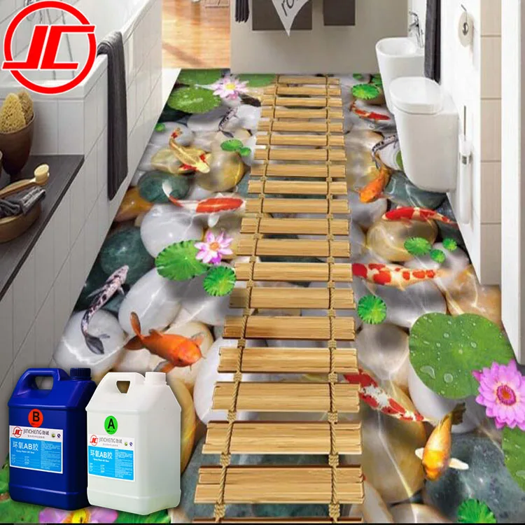 Bisphenol A Epoxy Resin for Epoxy Floor Paint and 3D Floor Coating