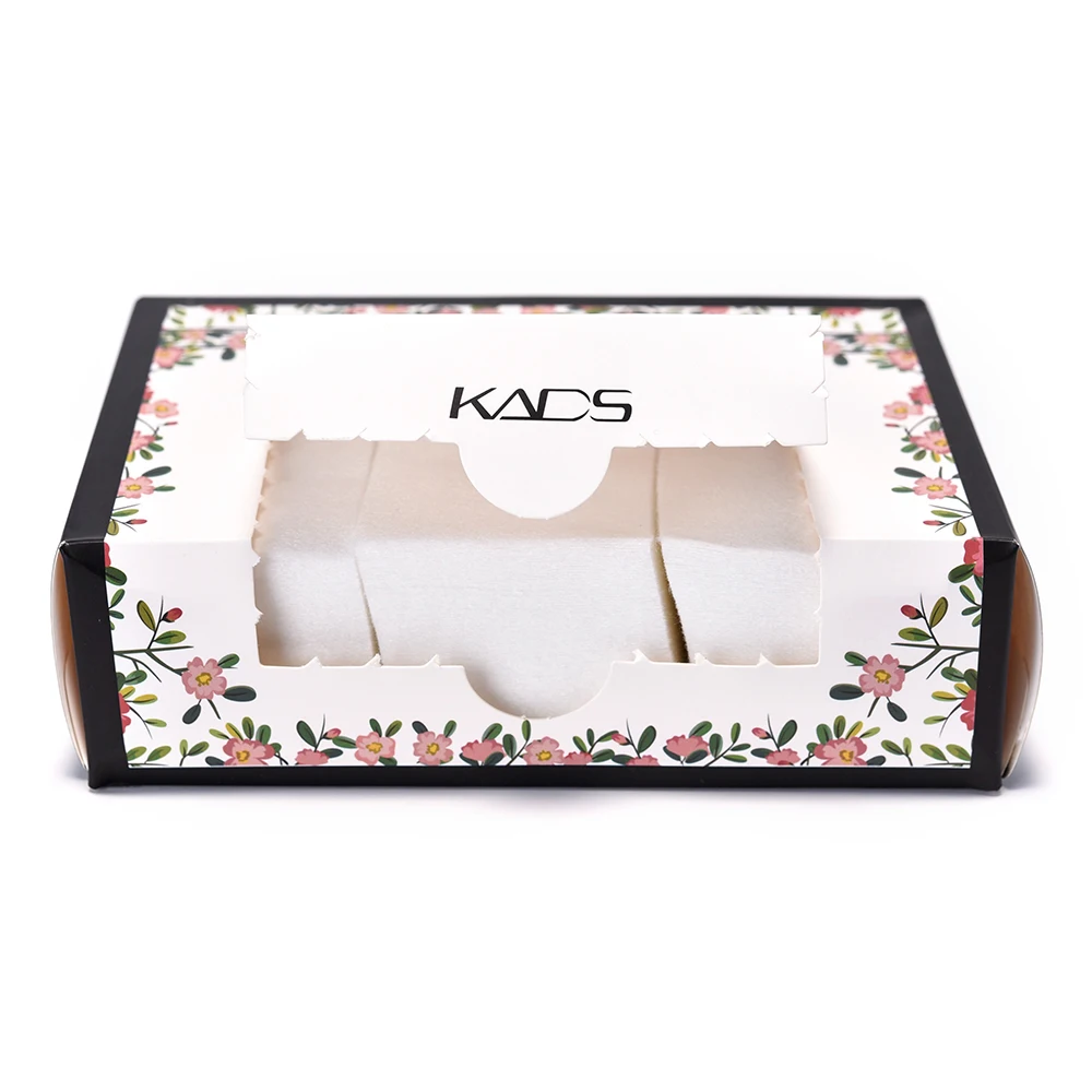 600pcs/box Nail Polish Remover Cotton Pad Lint-Free Manicure Cleaning Pads