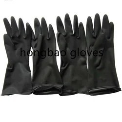 30g black small high quality perm Beauty salons hair waterproof glove latex rubber washing pair  hand cleaning  latex gloves