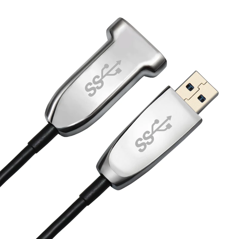 
Fiber Optical Usb Extension Cable Male To Female 20 Meter Usb 3.0 Active Optical Extension Cable 