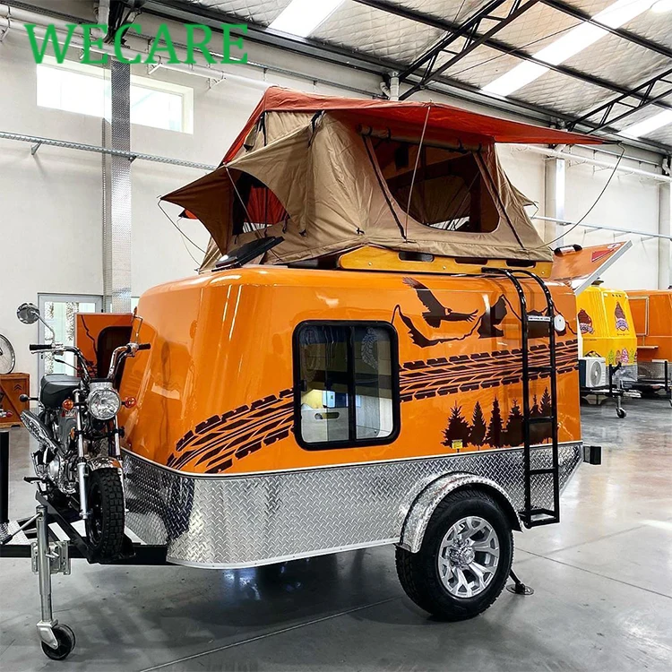 
Wecare EEC valid off road camper travel trailer caravan trailer 