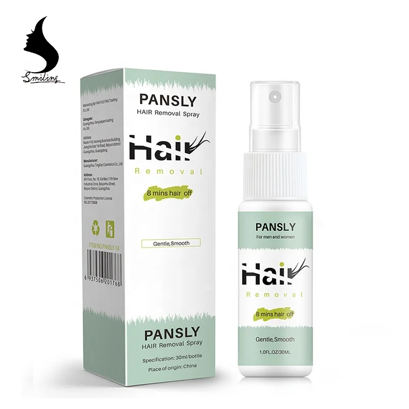 
8 Minutes Hair Off Permanent Face Body Hair Removal Painless Depliatory Misty Spray 