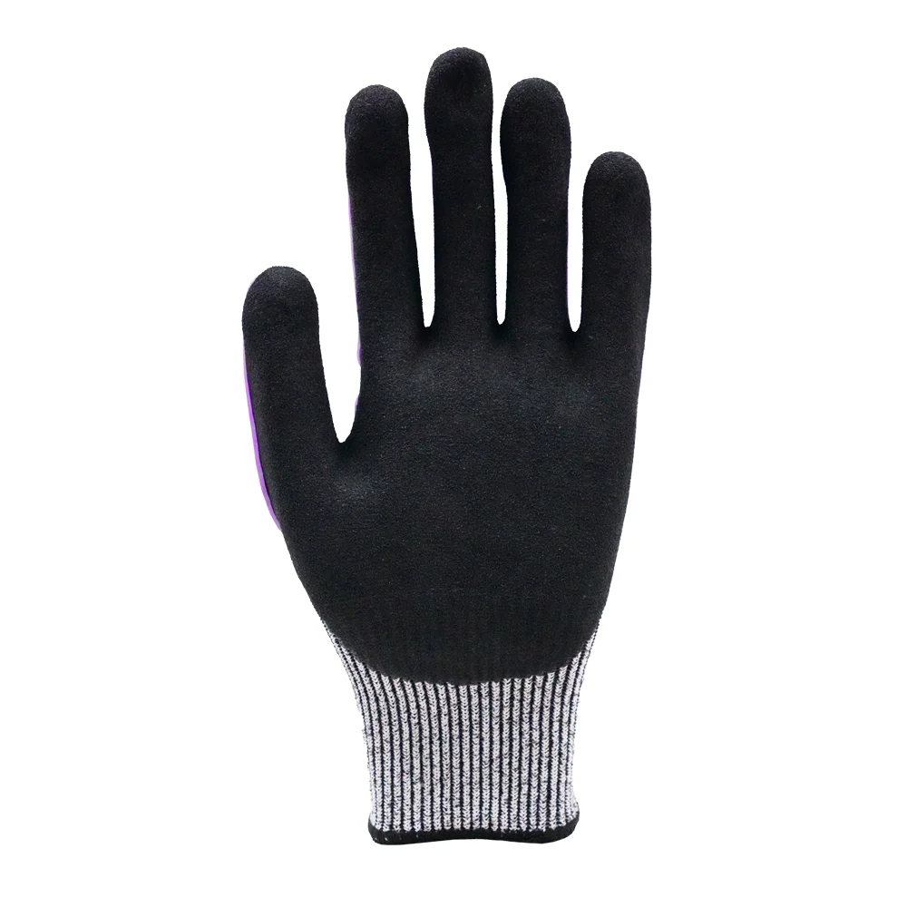Industrial Grip Heavy Duty Anti Impact  Protective TPR Safety  Gloves for Men and Women