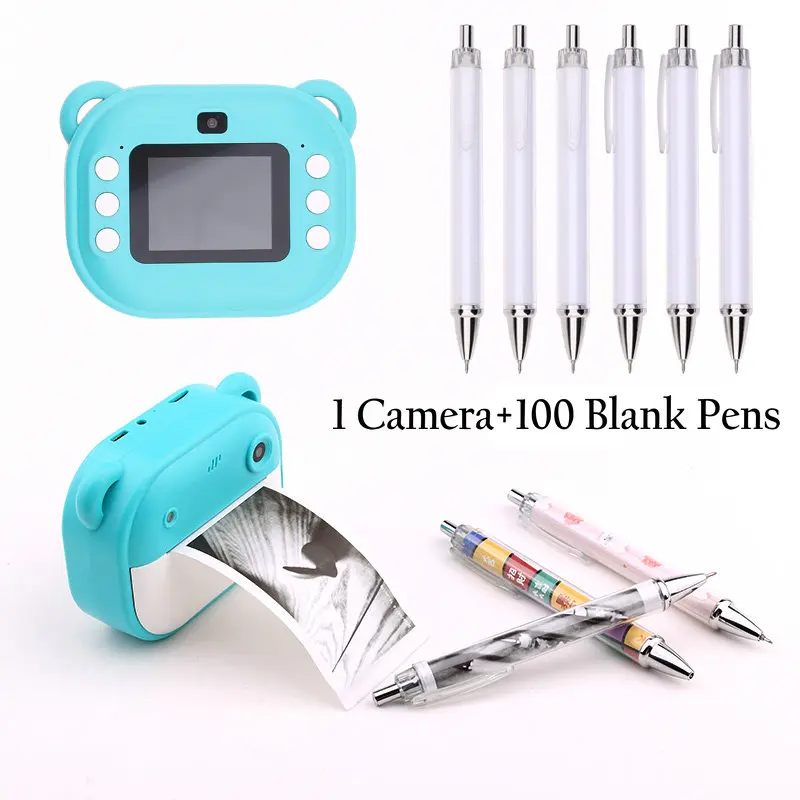 DIY Camera photo roller inside ballpoint pens-1 camera and 100 blank pens-support printed your photo inside the ball pen