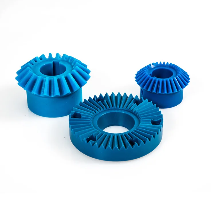Custom nylon gears abs injection molded plastic parts  customized gears plastic gears