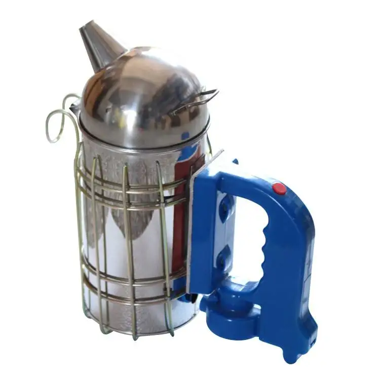 Farm Animal Pet Bee Tools Apiculture Beekeeping Tools Stainless Steel Electrical Bee Smoker Equipment Kit