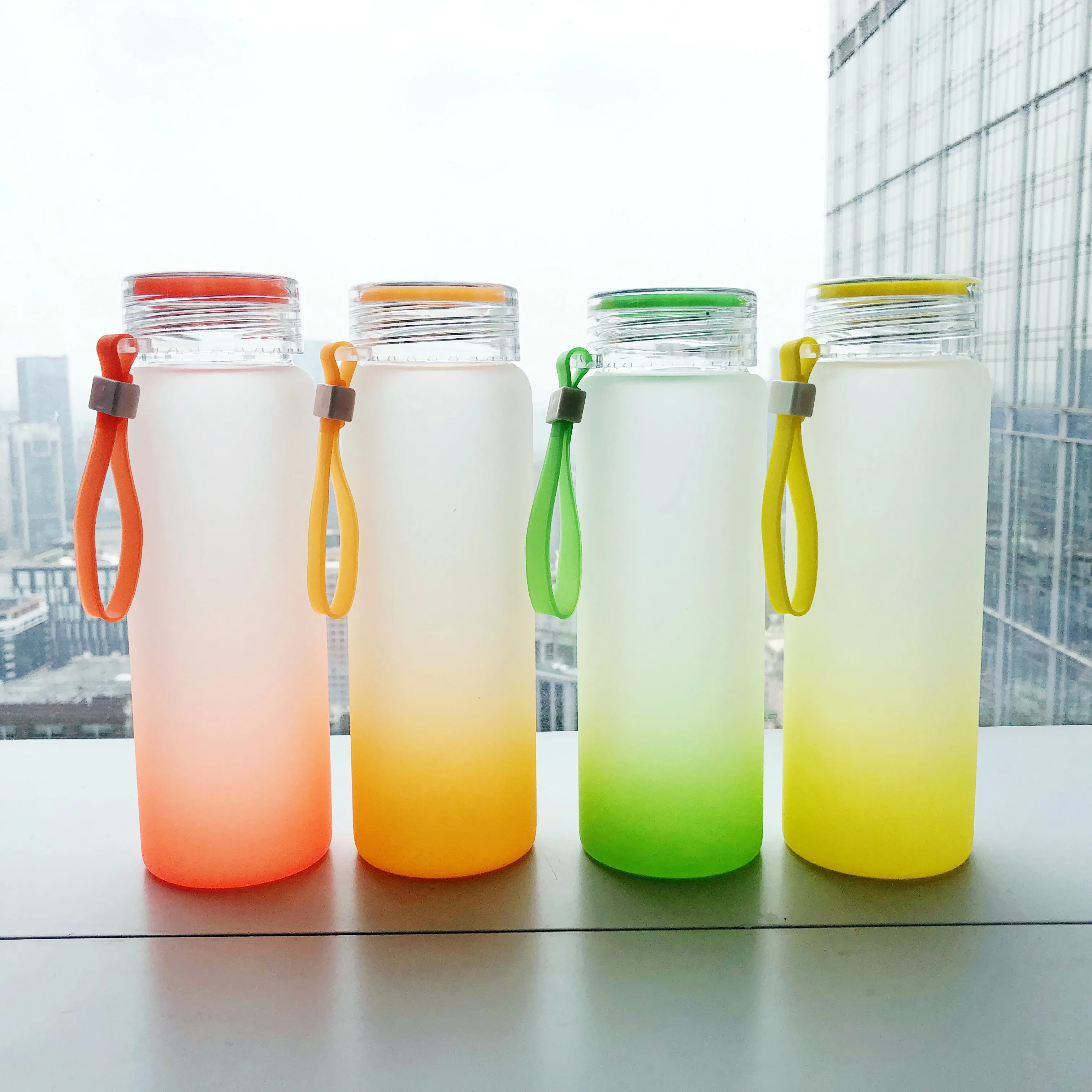usa warehouse bulk blank sublimation glass tumbler cups free shipping heat press in bulk frosted water bottle wholesale