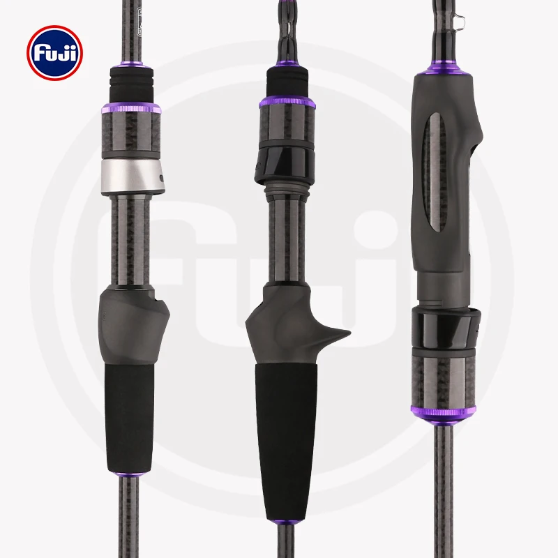 TSURINOYA NEW Ultralight AJING Rod ELF Weight 65g  2.26m 2 Pecs ROCKFISH Lure Casting Spinning Fishing Rod