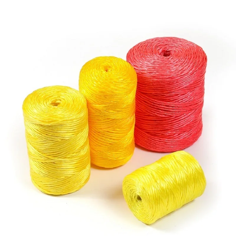 Скрученные плетеные веревки нейлоновая шпагат полипропиленовая полиэфирная хлопковая катушка для рыбалки