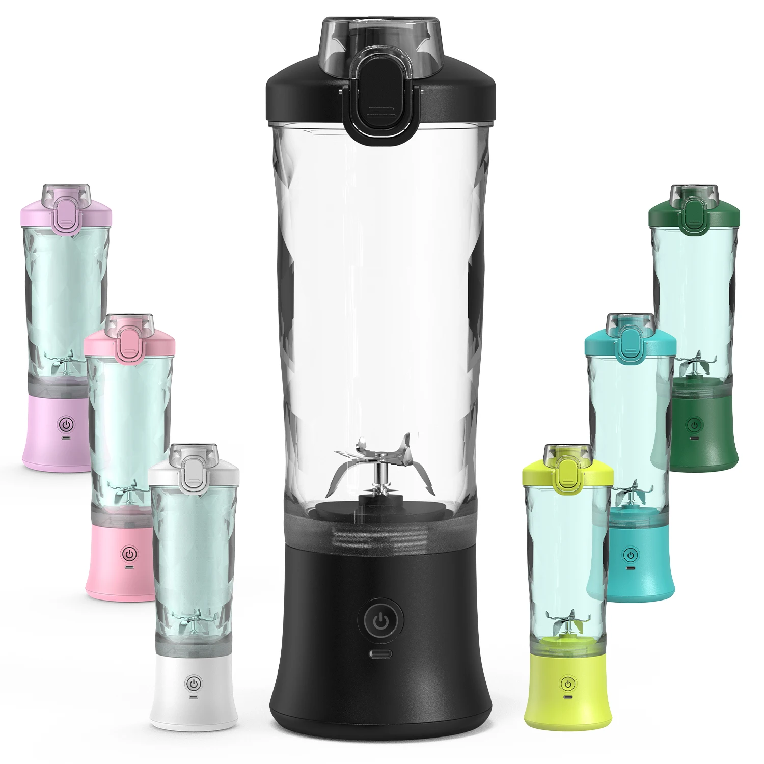 Заводской Дизайн 600 мл Электрический перезаряжаемый портативный протеиновый шейкер Электрический блендер