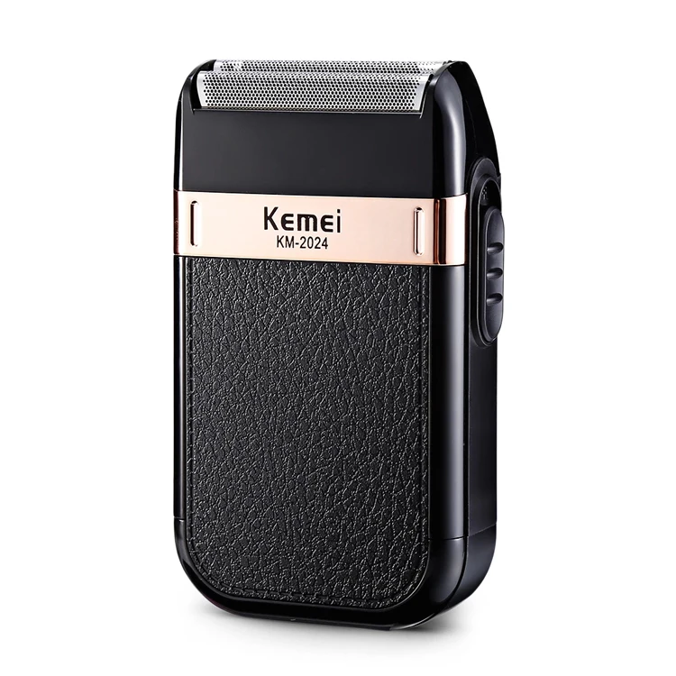 USB Charging Kemei-2024 Electric Shaver For Men Reciprocating Twin Blade Razor Shaver Waterproof Beard Trimmer Shaving Machine