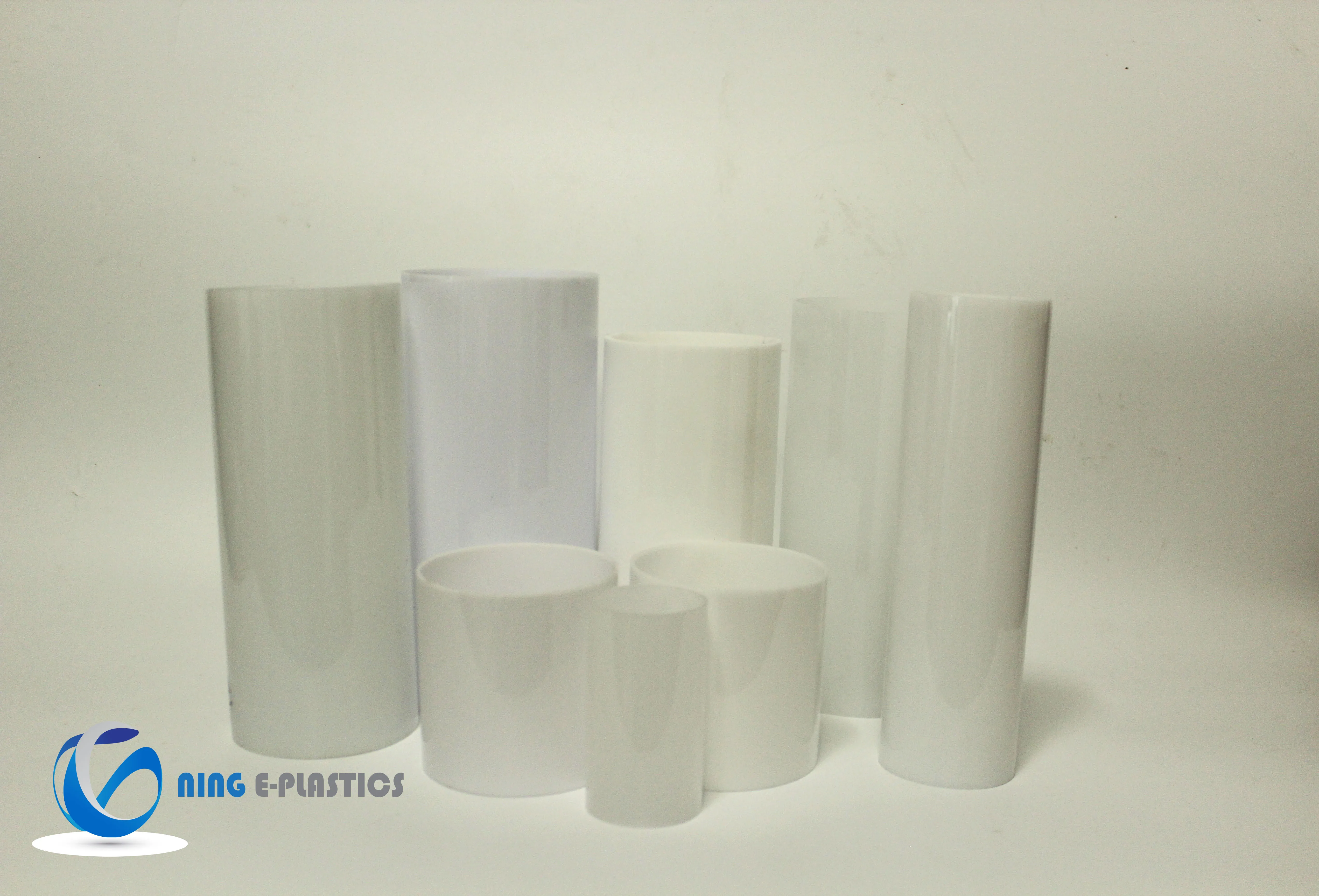 Ning E-Plastics Acrylic tube for Transparent LED Adhesive Film acrylic pipe tube