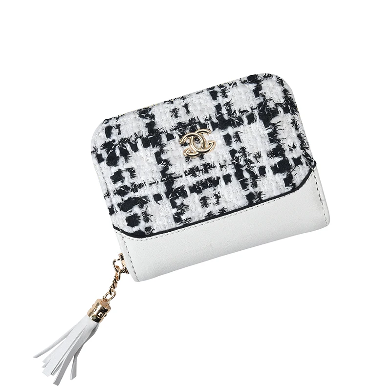 New Style  Large Capacity Clutch Purse  Women Wallet with Wrist Strap Females Long Zipper Cell Phone Women Wallet