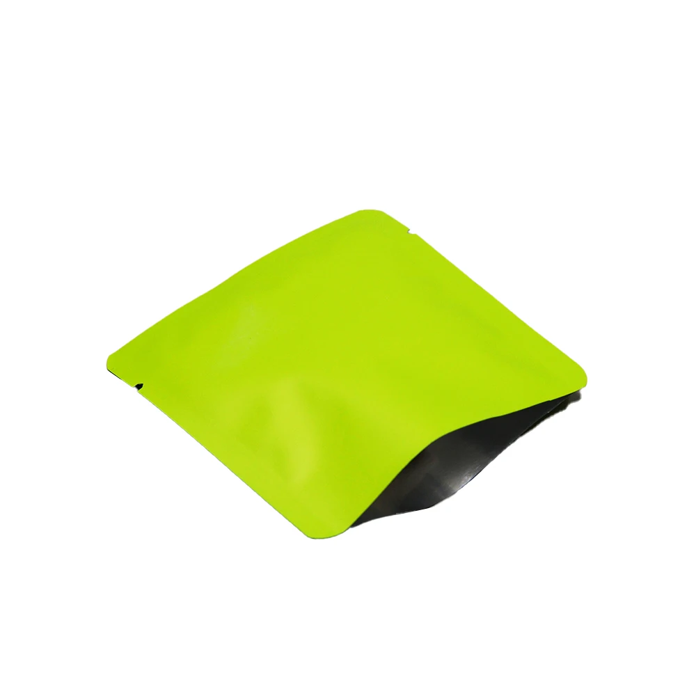 Custom Logo Wholesale Foil Plastic Flat Tea Sachet Packaging Box With Black Green Flower Organic Filter Empty Tea Bag