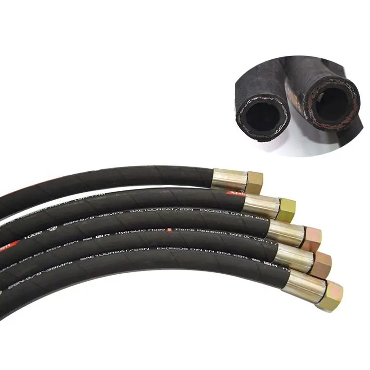 High pressure rubber hoses flexible rubber hose