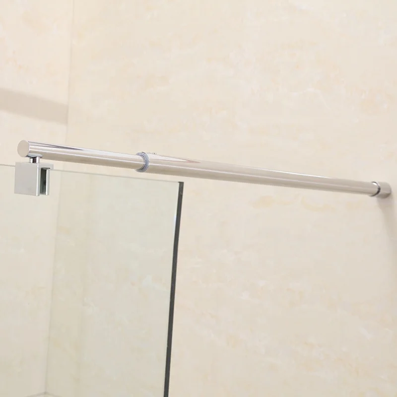 2021 Современные прямые двери для ванной комнаты закаленное стекло настенный экран дешевый душевой