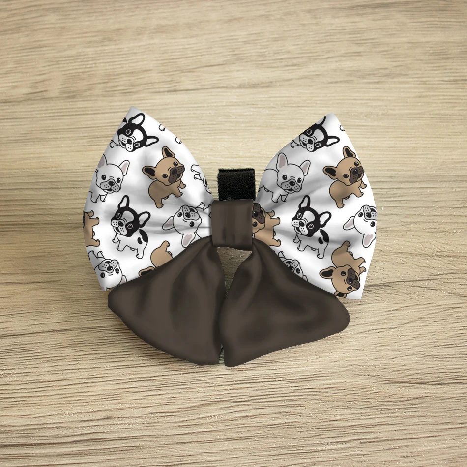 Newly hot selling dog accessories long tail pet bow dog hair bow luxury manufacture wholesale cheaper