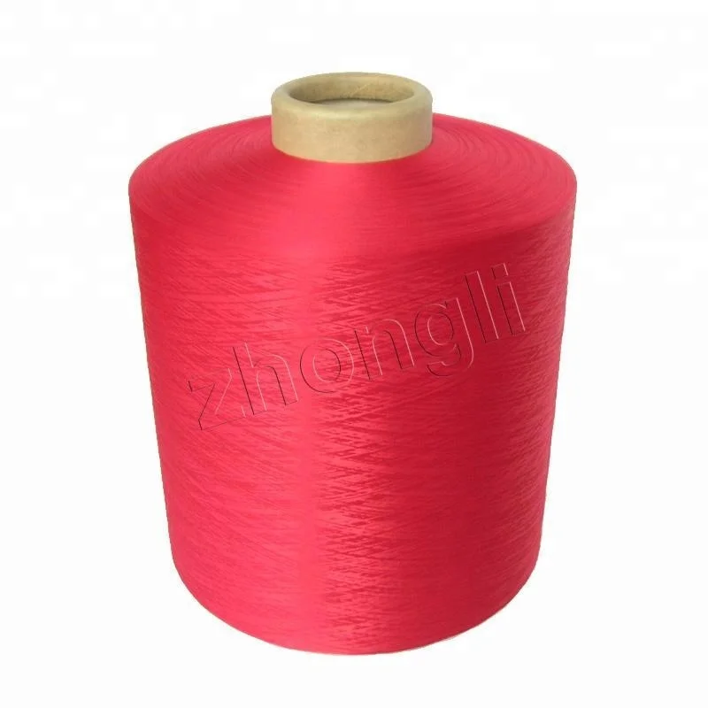 100% Polyester DTY textured filament yarn HIM/NIM (75d/36f - 600d/192f) normal torque YARN-ZHONGLI-ZHONGCAI
