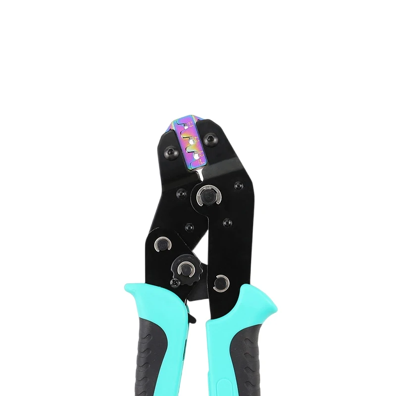 Hand Portable Adjusting Insulated Ratcheting MC4 Solar panel Tubular Terminals Crimping Tools Set SN-2546B Plier