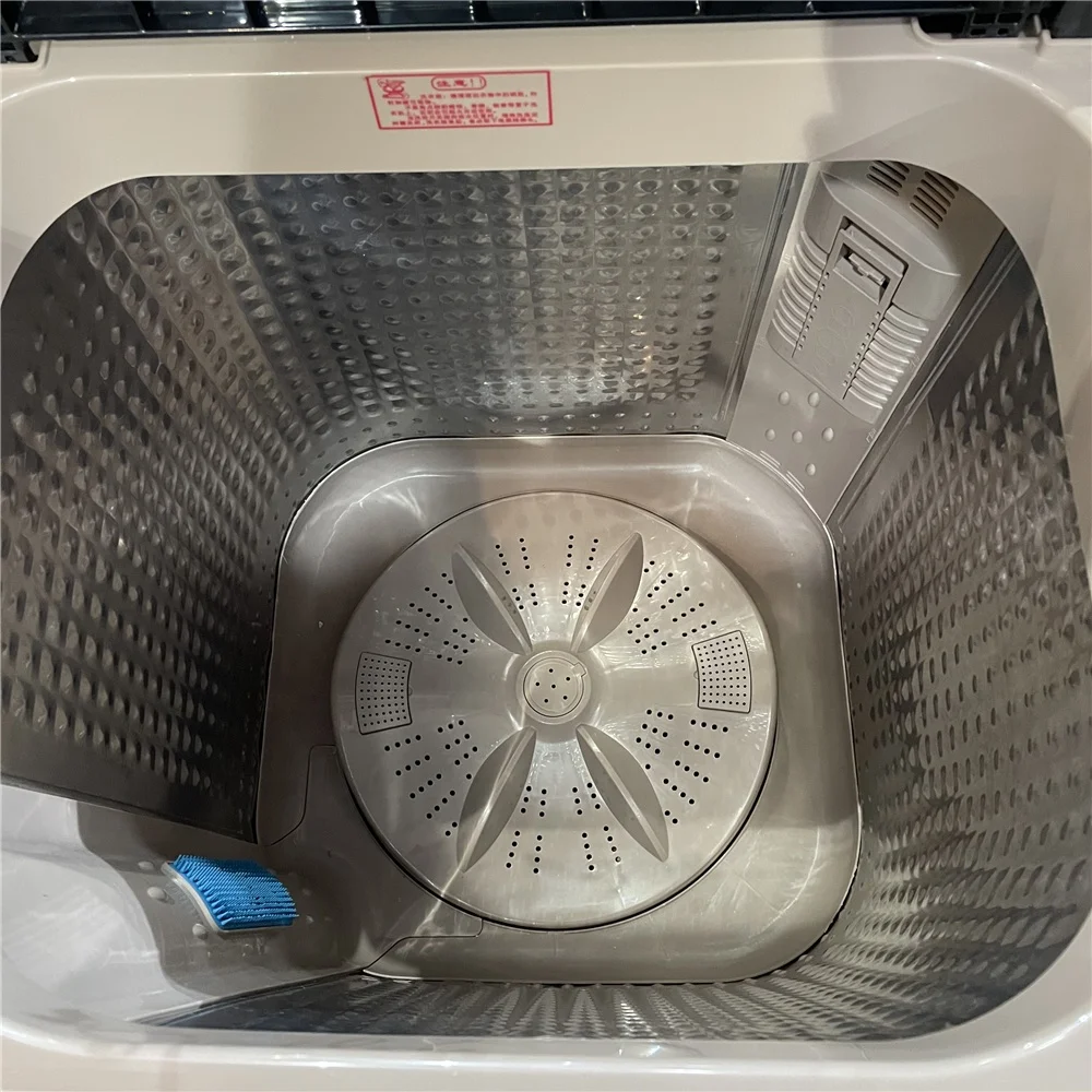 
Household 14.5KG business Wave washing machine Waterproof motor double-cylinder washing machine twin tub semi automatic 